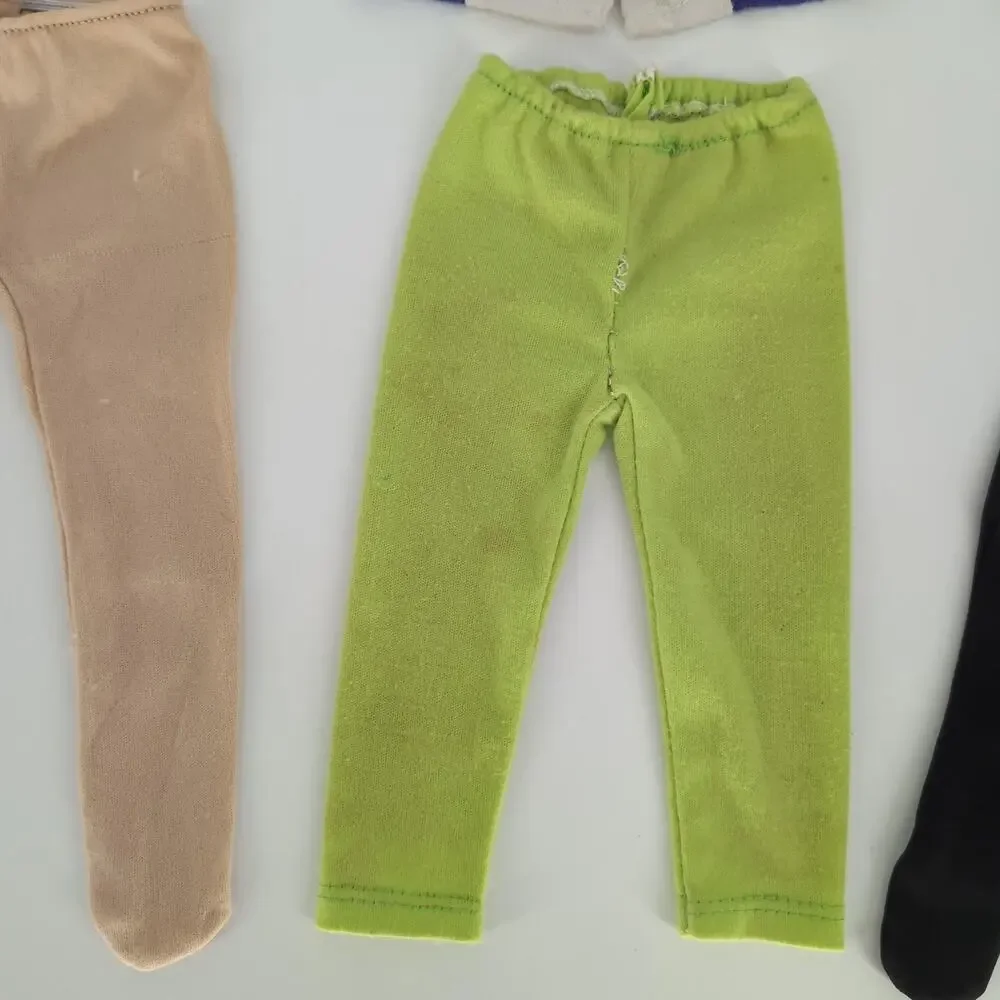 8 + 1 Piece Doll Clothing Bundle - 4 Short Sleeve Tops & 4 Bottoms for 18